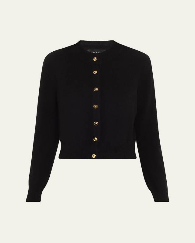 Shrunken Cashmere Cardigan